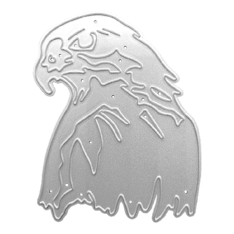 Животное Орел Металлические Штампы для Вырезания DIY Штампы Поделки Скрапбукинг Ручная Работа Подарок 1