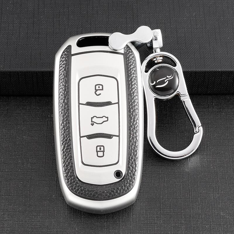 Geely Boyue Key Case for 16/18 Models, Boyue PRO Key Bag with Buckle for Men and Women