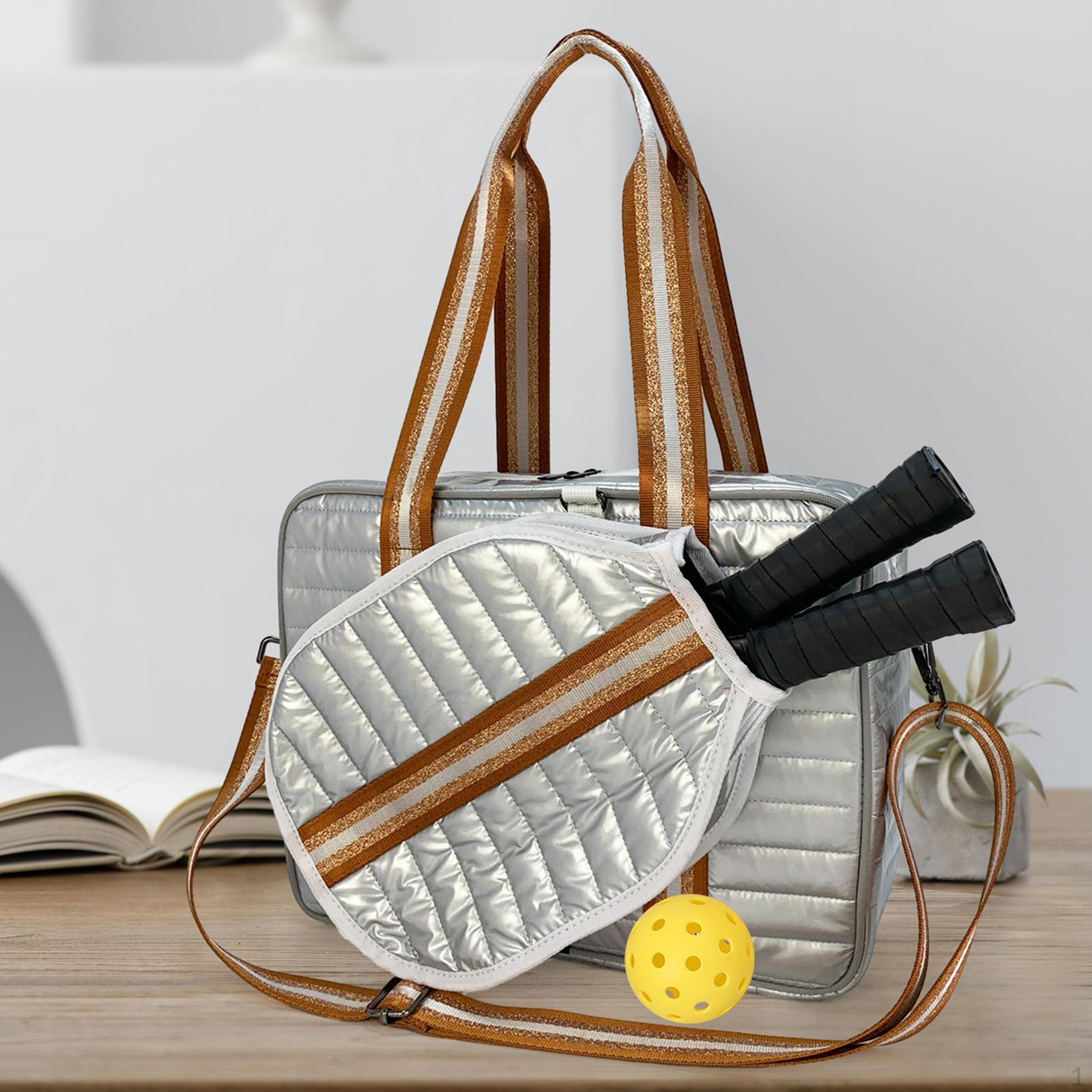 

Теннисная сумка премиум-класса для спортсменов Silver Khaki