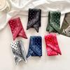 Elegant and versatile cashew print scarf, slim and long, versatile neck and scarf, multifunctional hair tie tie