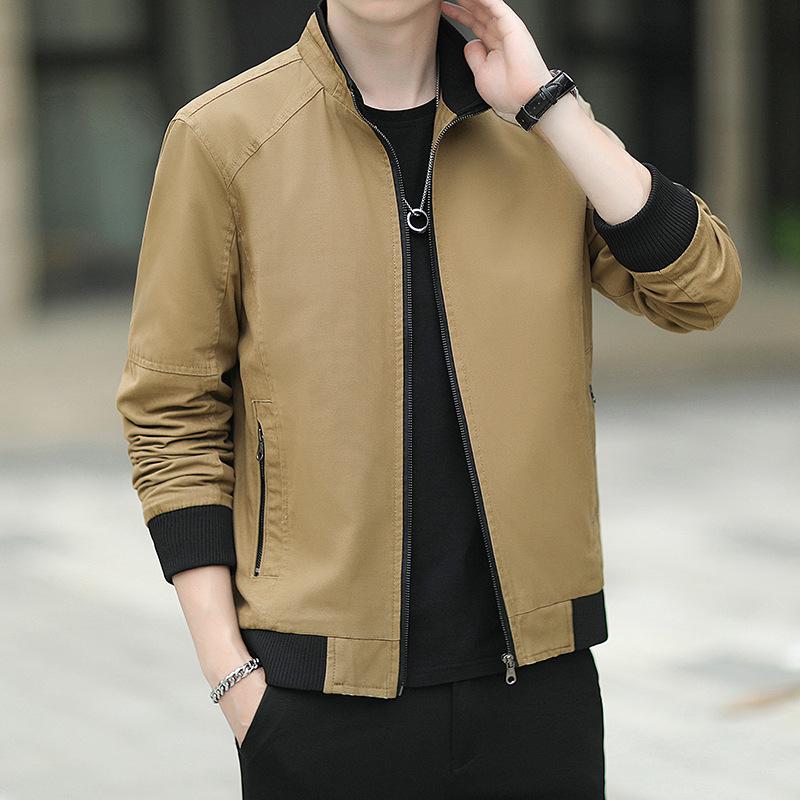 Jacket men's autumn new Korean style trendy handsome casual slim versatile trendy brand fashion baseball uniform jacket