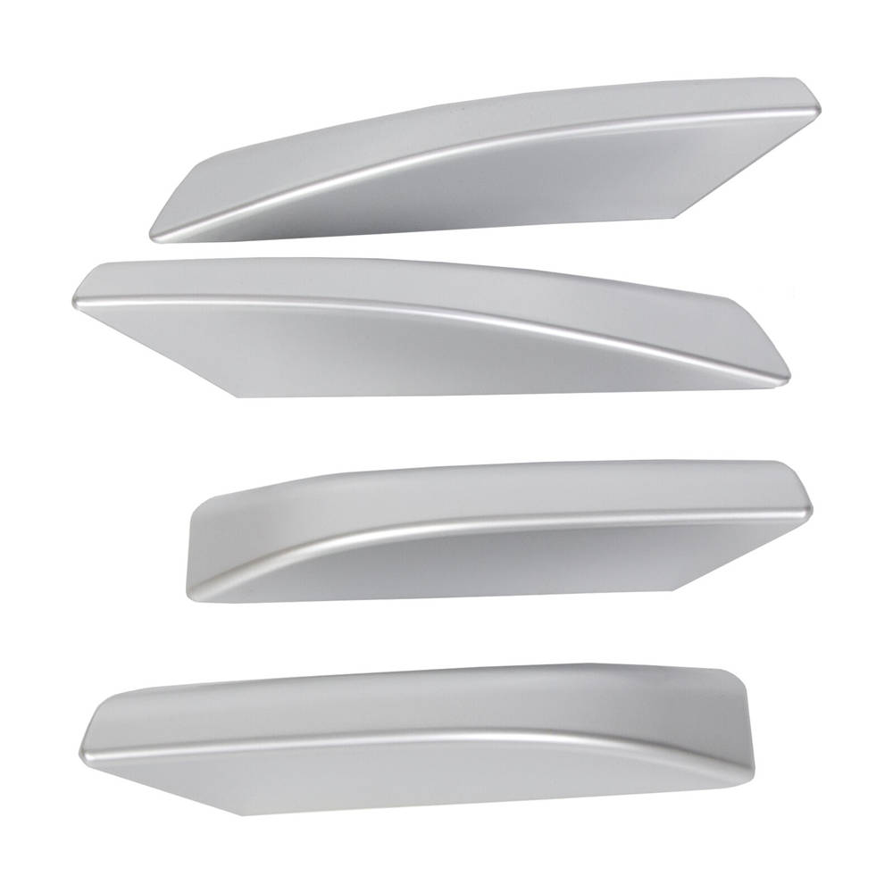 4pcs Car Roof Rack Rail End Cover Caps Black Sliver Replacement for Toyota 4Runner N210 2003 2004 2005 2006 2007 2008 2009