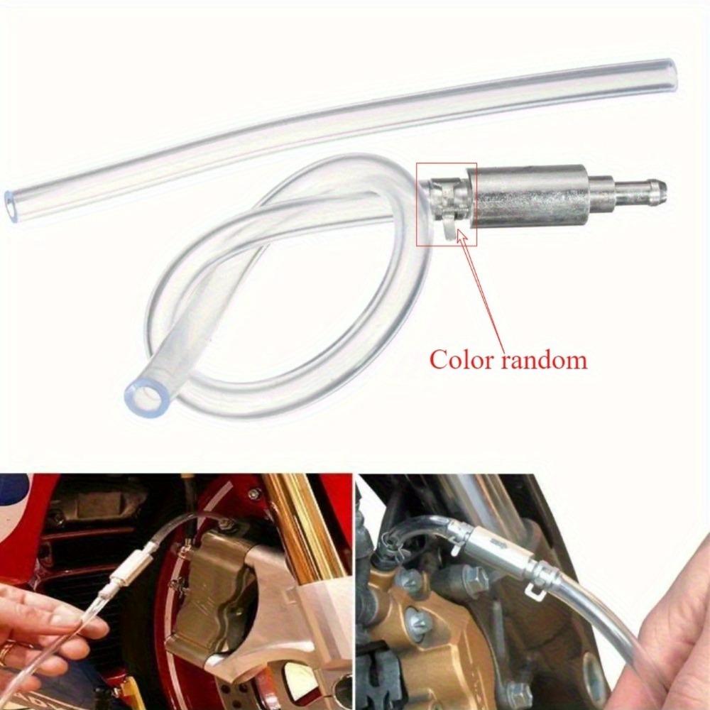 

Car Clutch Brake Bleeder Hose with Non Return One Way Valve Tube Bleeding Tools for Motorcycle Replacement Adapter Kits серый