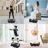Vibration Plate Exercise Machine with LCD, 3-Level Massage, Bluetooth, USB Music & Smart Watch – 350Lbs Capacity Full Body Fitness Platform
