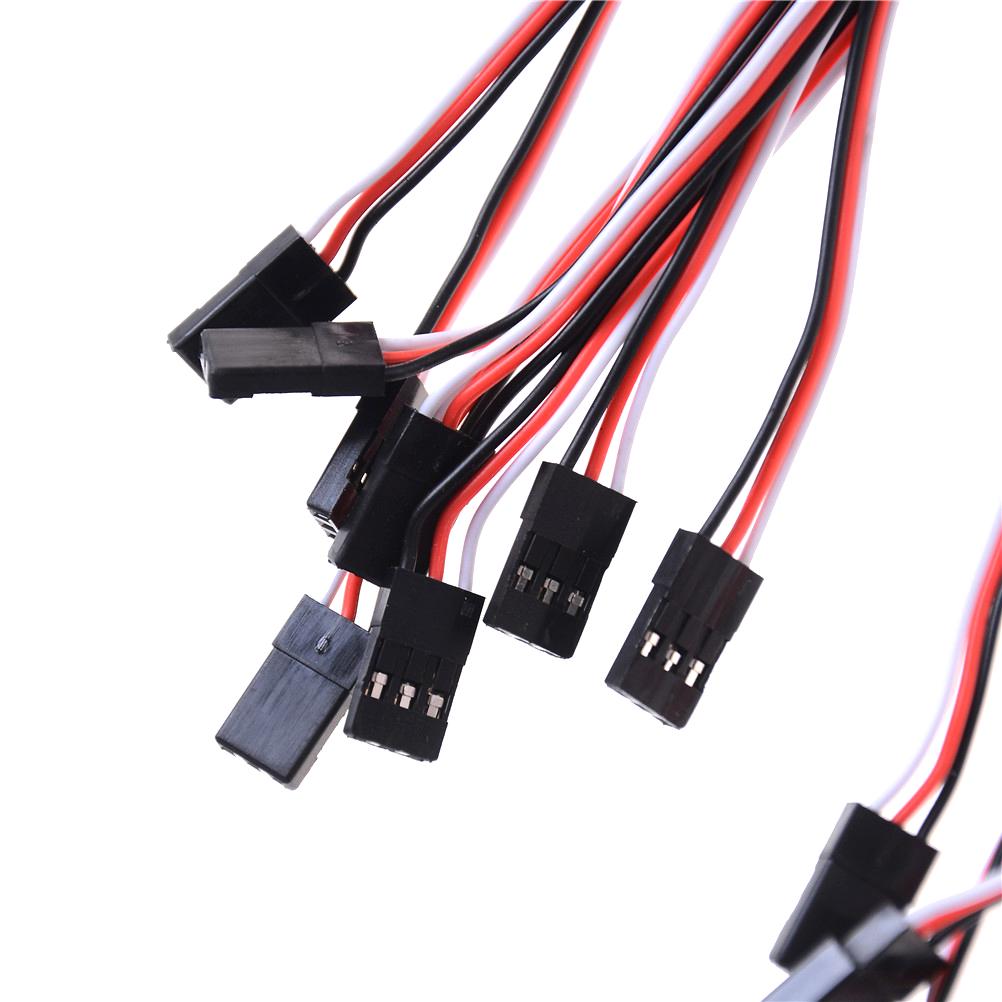 10 Stück 50cm Servo-Verlängerungskabel Kabel Anschlusskabel Jr 50cm 26AWG