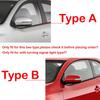 For KIA K3 Forte Cerato Ceed 1 2009-2013 ABS Car Rearview Side Mirror Cover Wing Cap Exterior Door Housing Trim Adhesive Sticker