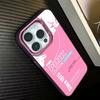 Trendy Silver IMD Stone Island iPhone Case for iPhone 11, 12 Pro Max, 13, 14, 15, 17