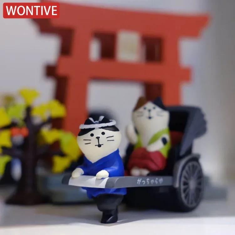 

Scene Decoration Human powered yellow cab Decorationt Collectible Home Decoration Garden Resin Craft Toy Shooting props Ornamens M