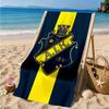 Aik Crest Strandtuch, Schnelltrocknend, Pflegeleicht, Geeignet für Fitness und Strandurlaub, Sport-Essential
