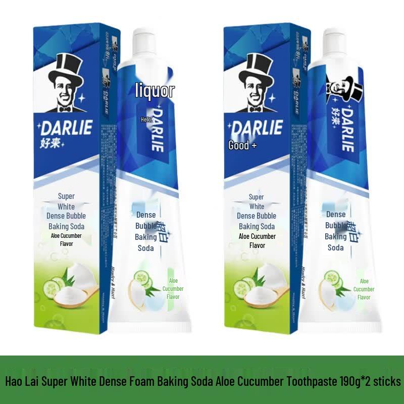 Darlie Ultra White Baking Soda Aloe Vera Cucumber Toothpaste