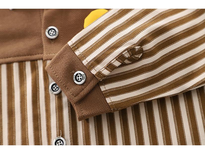 Stylish Autumn Baby Boy Three-Piece Set: Trendy Toddler Outfit for 1-2 Year Olds