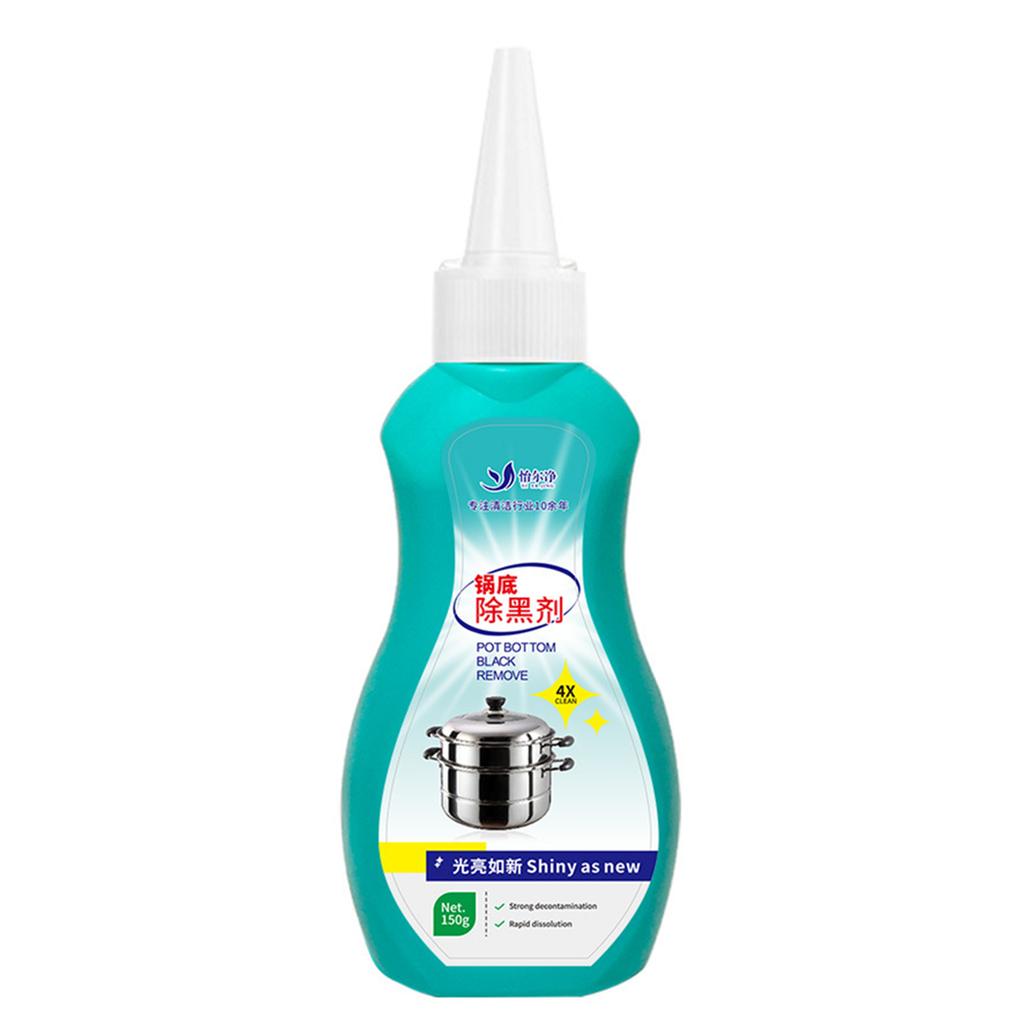 Stainless Steel Pot Black Residue Remover Fast-acting Formulas Saves Time & Effort In Kitchen Cleaning. Effortless Cookware