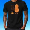 Men's T-Shirt Pee-nut Motif Cotton Size S To 5XL