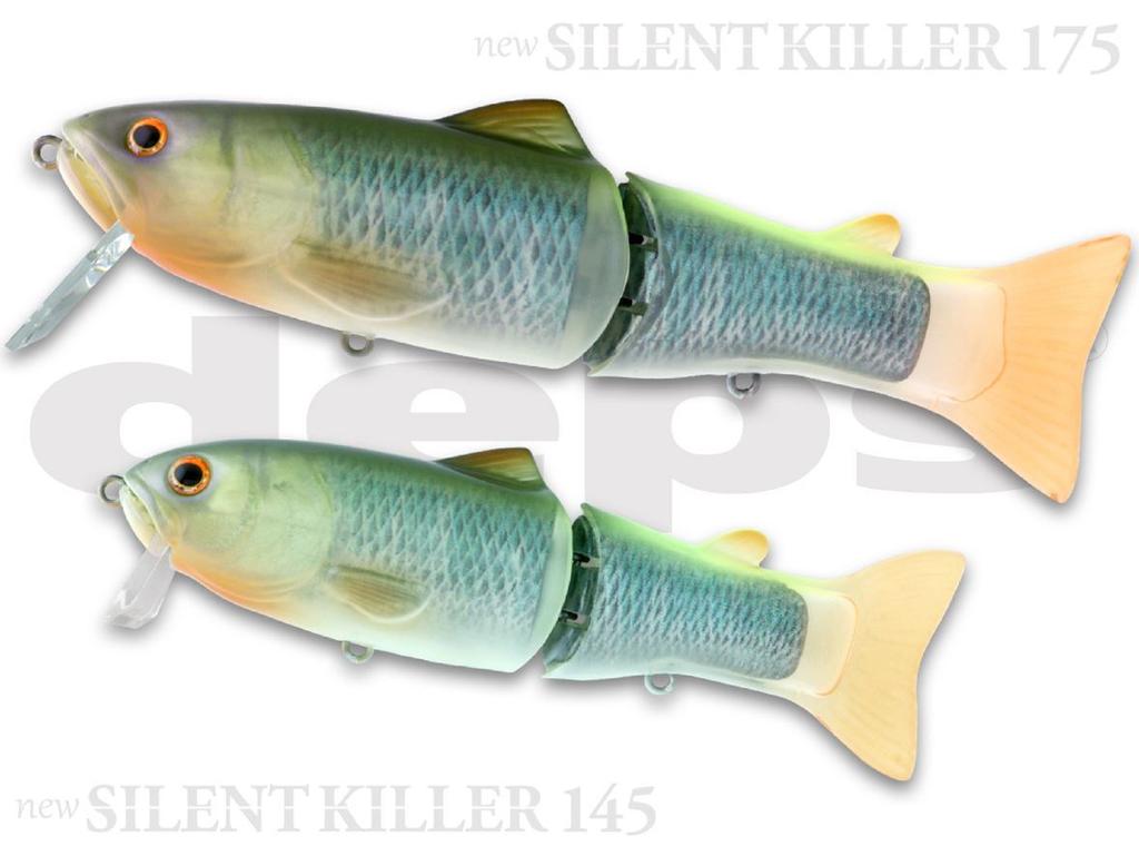 Leurre Deps New Silent Killer 145 Floating - Swimbait Flottant Pour Truite, Neuf
