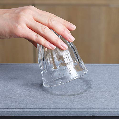 Pearl Metal Iron Dish Drainer Basket, 2-Tier, Slim, Dark Gray, with Diatomaceous Earth Tray, AZ-5514