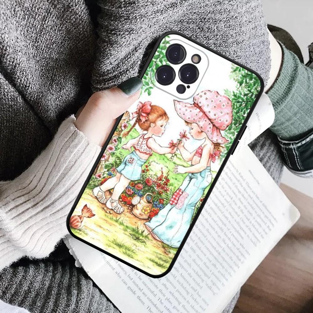 Sarah Kay Girls Phone Case For IPhone 16 15 8 7 6 6S Plus X SE XR XS 14 11 12 13 Mini Pro Max Mobile Case