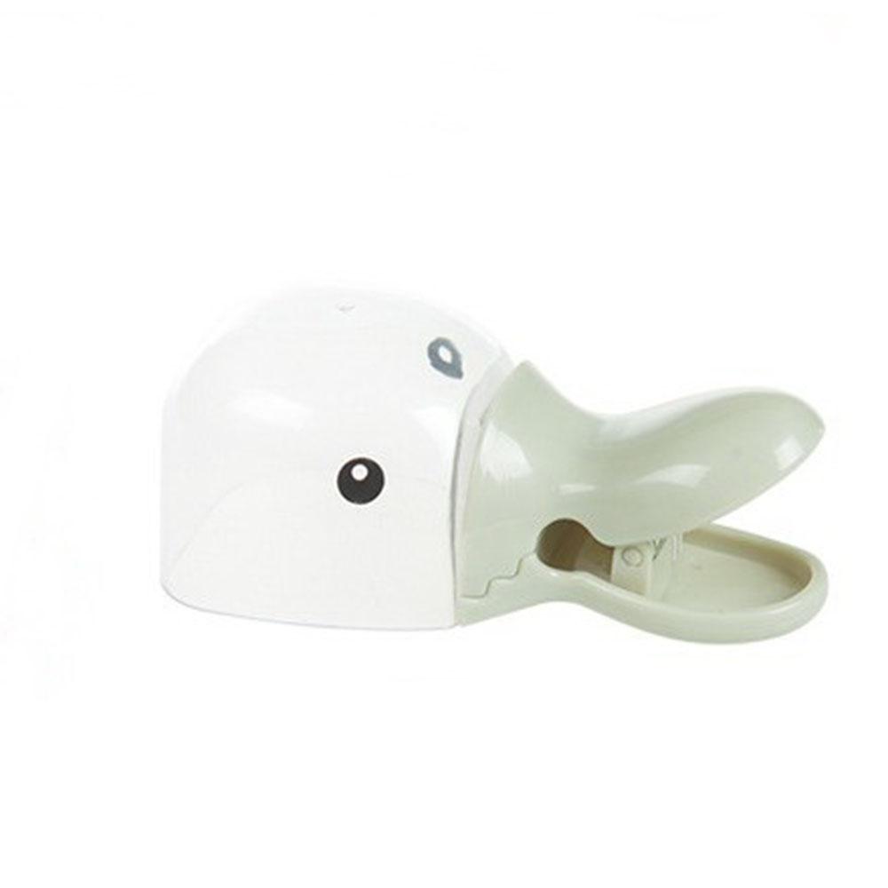 

Household 2 in 1 Creative Duck Shape Plastic Shovel Handled Spoon With Bag Clip Food Sealing Clip Kitchen Accessories