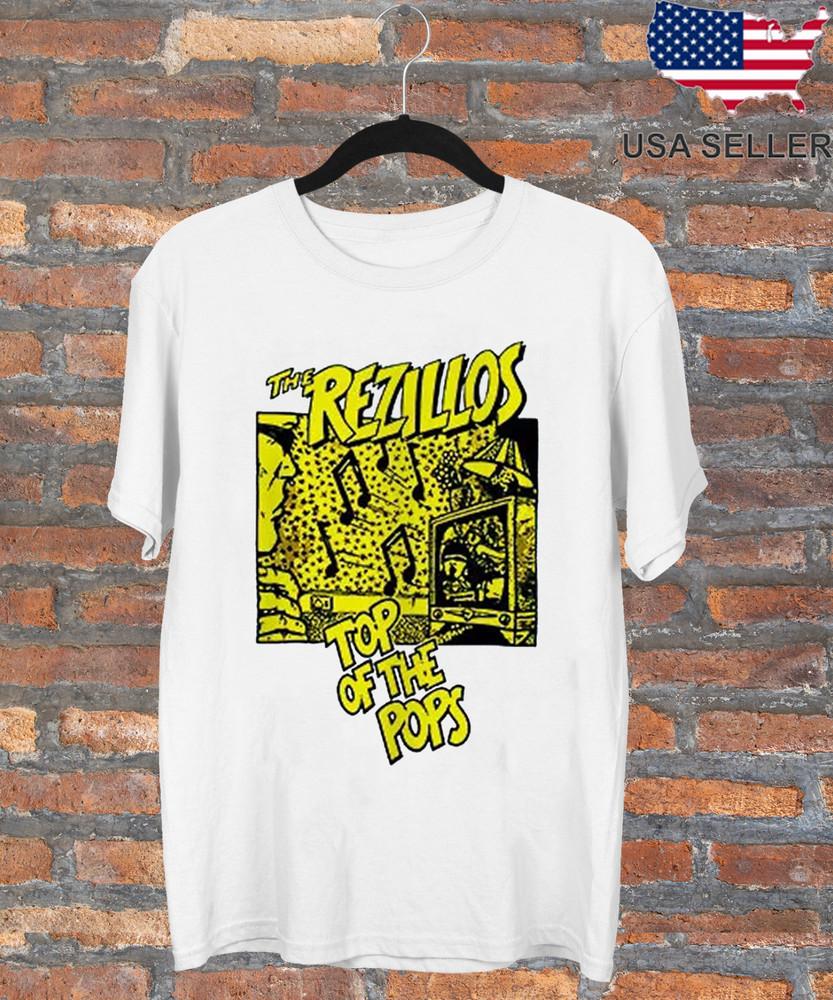 Rezillos Top Of The Pops T Shirt Full Size S-5XL TT997 Unisex T-Shirt XXXL