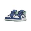 New Jordan 1 Mid Mystic Navy Mint Foam TD 640735-413