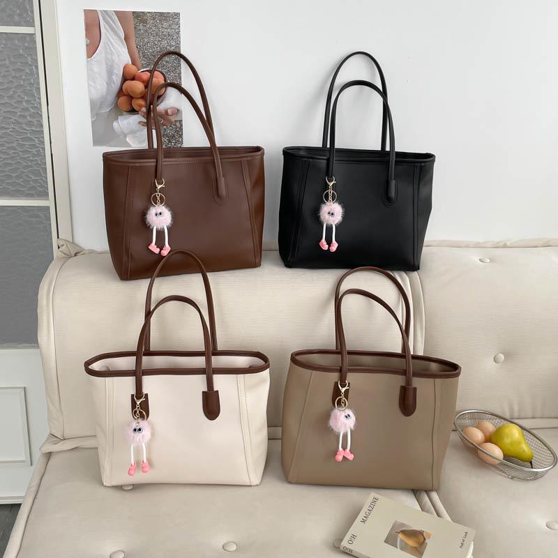 Nowa damska torba, wysokiej klasy modna, duża pojemność, wszechstronna, studencka, do pracy, torebka na ramię, pod pachę, torba shopper