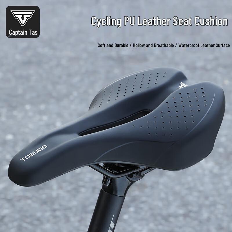 Captain Tas Anti-slip Breathable Bicycle Saddle