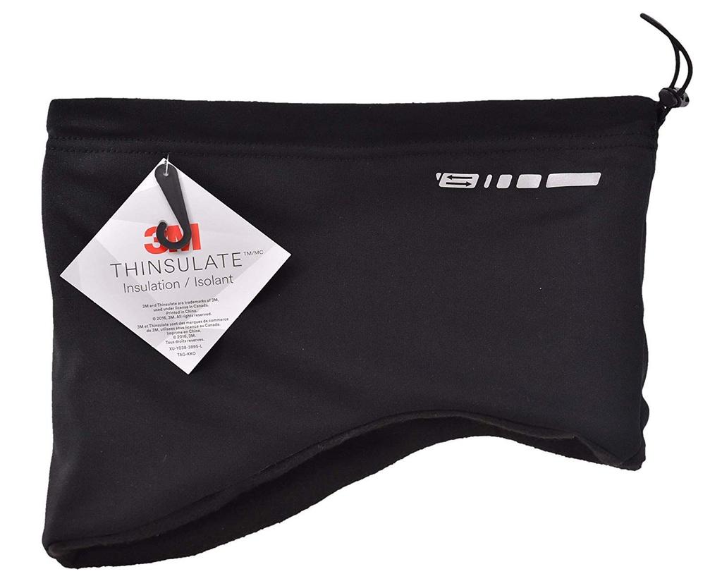 TARO WORKS Sports Neck Padded Cold One Size Fits Black Warmer, High-Performance Material, Simple, Lightweight, Winter, Protection, Windproof, Most,