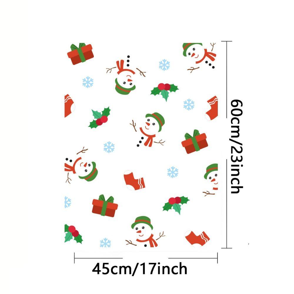 10Pcs Snack Packaging Christmas Packaging Bag Party Supply Merry Christmas Cookie Gift Package Xmas Tree Snowman Santa Clause