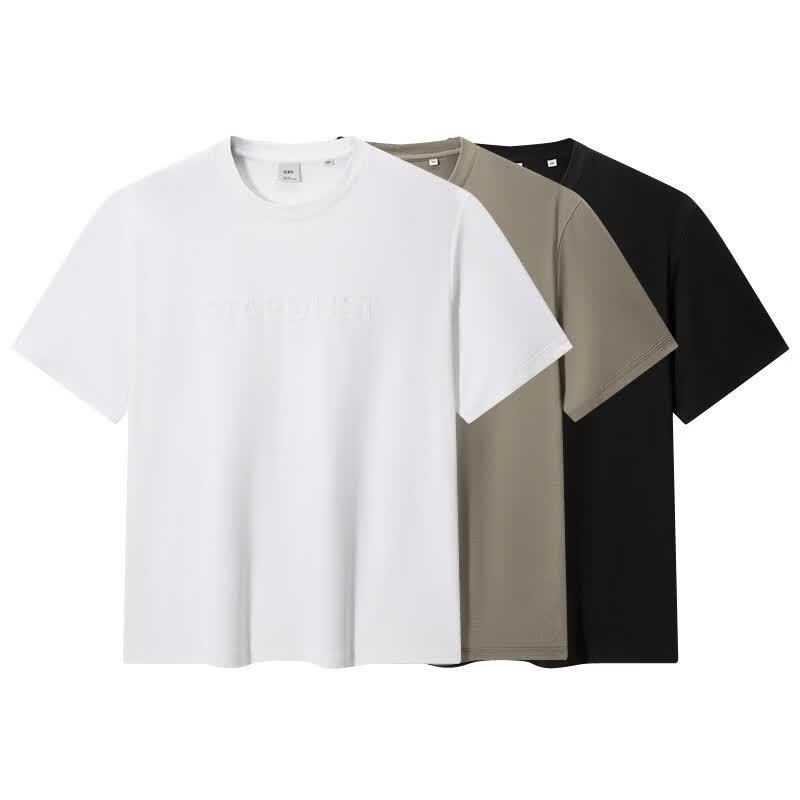 GXG Men's Simple Multi-Color Short Sleeve T-Shirt