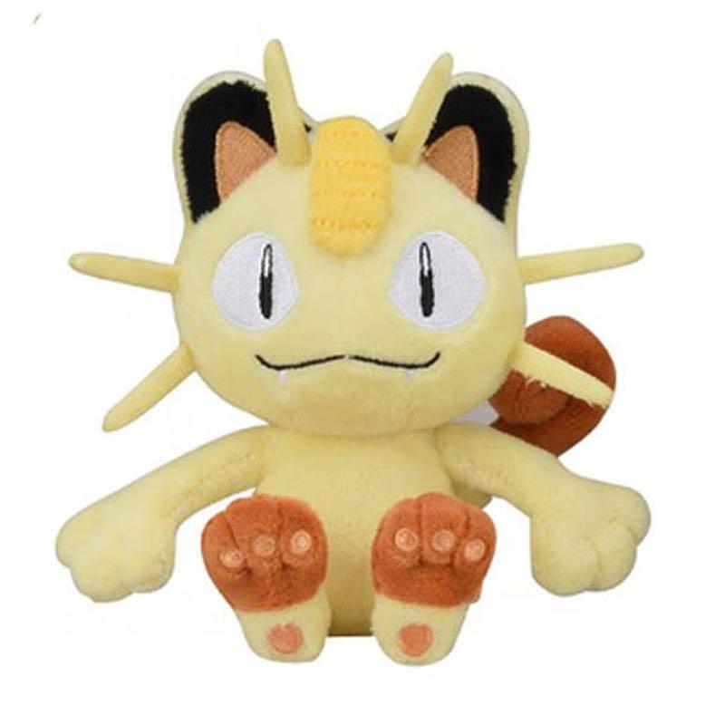 Japanese Genuine Fit Meowth Plush Toy Dolls Children Cute Soft Gifts And Birthday Christmas Gifts
