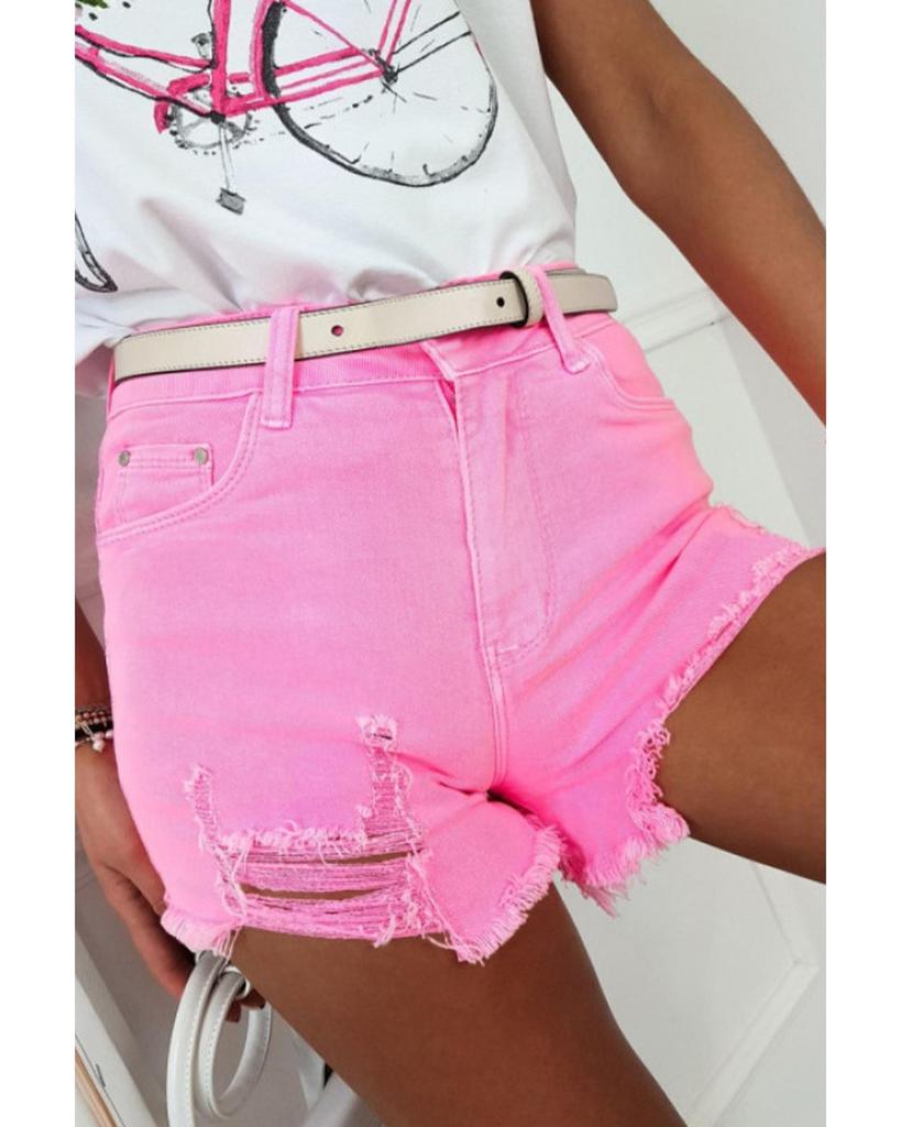 Azura Exchange Distressed Denim Shorts