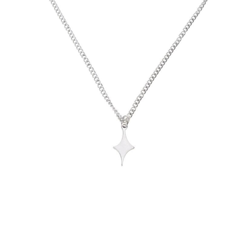

Fashion Star Pendant Necklace Simple Vintage Color Choker Chains for Women Men Couples Valentine s Day Gift 1