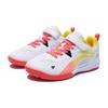 Li Ning Professional Comfortable Non-Slip Wear-Resistant Low-Top Kids Training Shoes Kids Training Shoes White Red APTT014-2