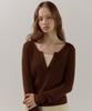 ELLIOTI V-Cut Layer Knit Ts_4Color
