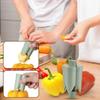 Multi-Functional Simple Green Pepper Corer Rust-Proof Mini Fruit And Vegetable Pitting Tuberotary Tiger Skin Pepper Seed Remover