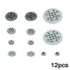 MOC Technical Parts Gear Liftarm Cross Axles Pin Beam Panel Car Building Blocks Kid Toys Bulk Compatible with Gear Bricks Leduo