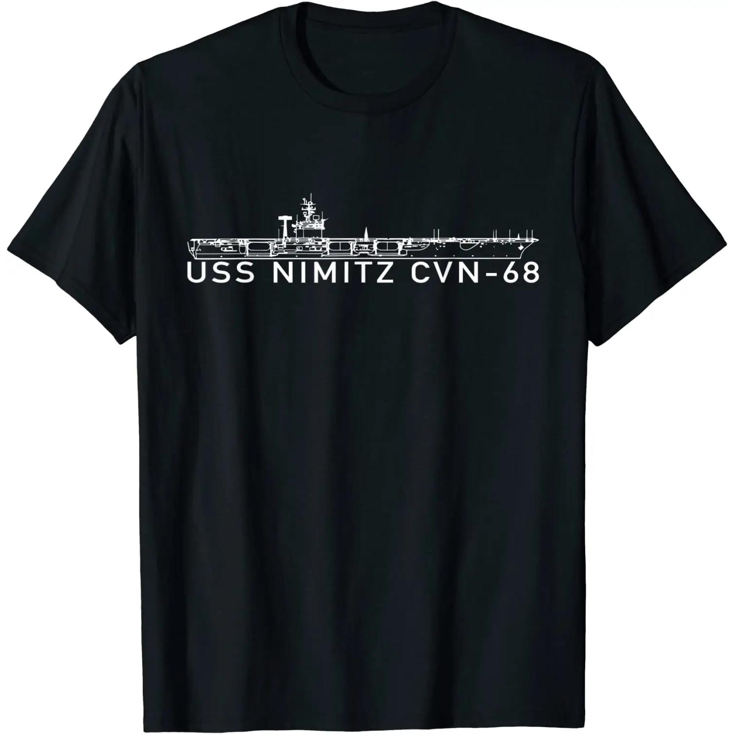 

Naval (CVN-68) Supercarrier S Nimitz Aircraft Carrier T Shirt S