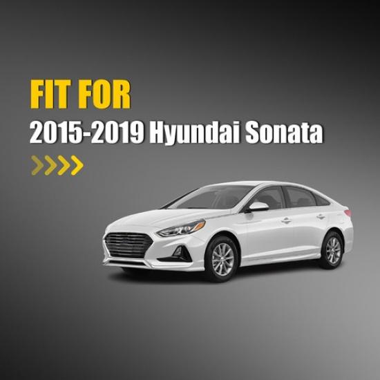 Right Side View Mirror Glass Heated w/Spotter For Hyundai Sonata 15-19 Passenger