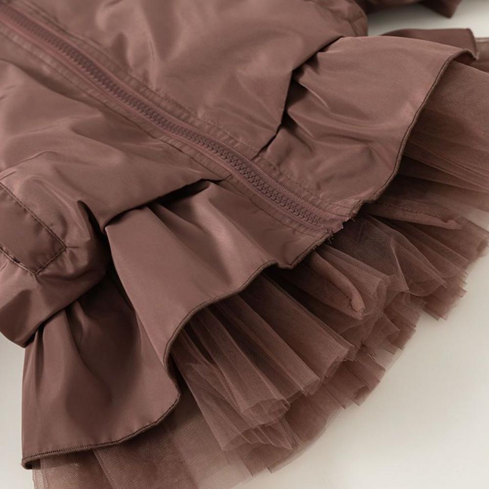Mädchenjacken Frühling und Herbst Kinderkleidung Windjacke Reißverschluss Strickjacke Mäntel für Mädchen Baby Mode Übermantel