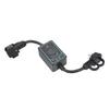 30A 120V RV Surge Protector 2100J Weatherproof Heat Insulation Circuit Analyzer Guard Device for Cam