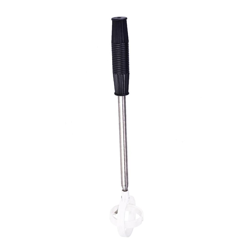 Practical Picker Telescopic Pick Up Tool Device Retriever Scoop (White)