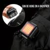 USB Rechargeable Bike Light Set, White Front & Red Rear LED Bicycle Lights, Portable Safety Flashlight for Cycling