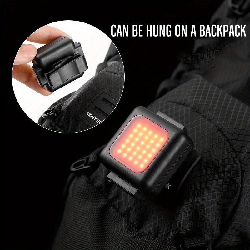 USB Rechargeable Bike Light Set, White Front & Red Rear LED Bicycle Lights, Portable Safety Flashlight for Cycling