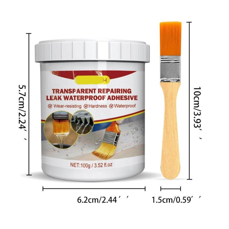 Waterproof Glue Easy Apply Glues Effective Waterproof Glue Long Lasting Waterproofing Sealant for Indoor Wall Furniture