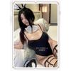 Domila Side Metal Buckle Bunny One-Piece Suit Sex Underwear Sexy Dew Hips Uniform F682