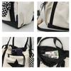 Nylon Star Tote Bag Drawstring Y2K Crossbody Bag Kawaii Large Capacity Shoulder Bag  Outdoor