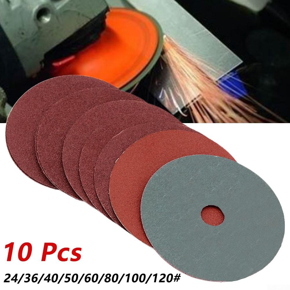 10PCS Set Sanding Discs 4 Inch Abrasive Tool Durable