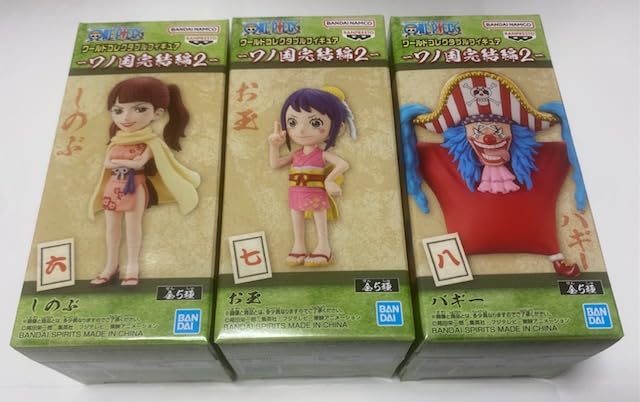 

One Piece World коллекционная фигурка Wano Country Final Chapter 2 3 Type Set