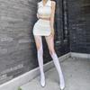 Fishnet Stockings Butterfly Roses Floral Hollow Out Sexy Suspender Pantyhose Woman Irregular Gothic Hot Girl Black Stockings