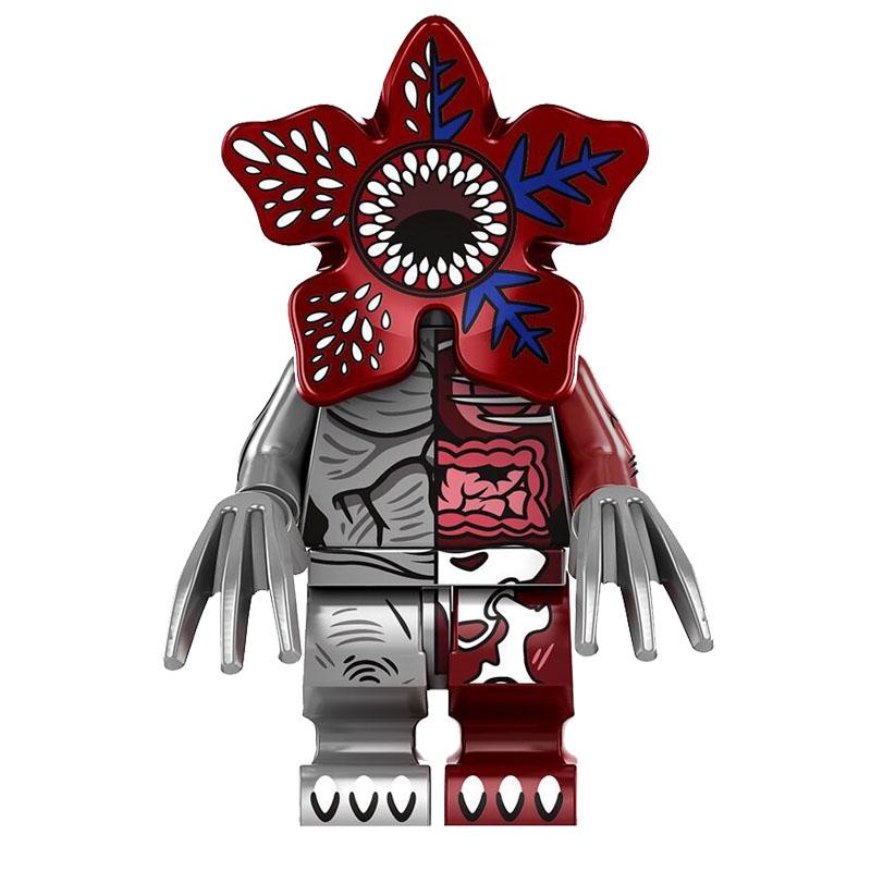 Promotions! 4Pcs/Set The Horrible Movie Dustin Mike Vecna Will Eleven Model Figure Blocks Construction Bricks Toys For Children