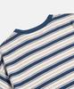 ESPIONAGE Multi Border Pocket Tee Blue